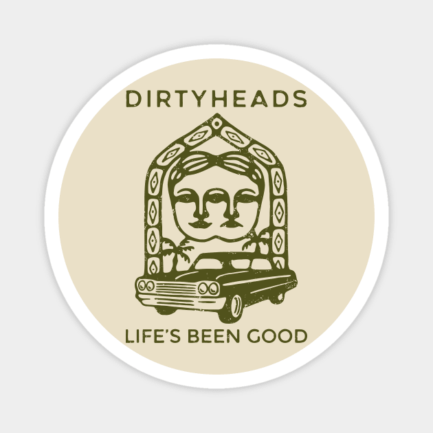 Dirty Heads Island Glow Magnet by tosleep